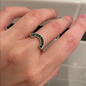 Casual Seance Sapphire Rainbow Ring 🌈